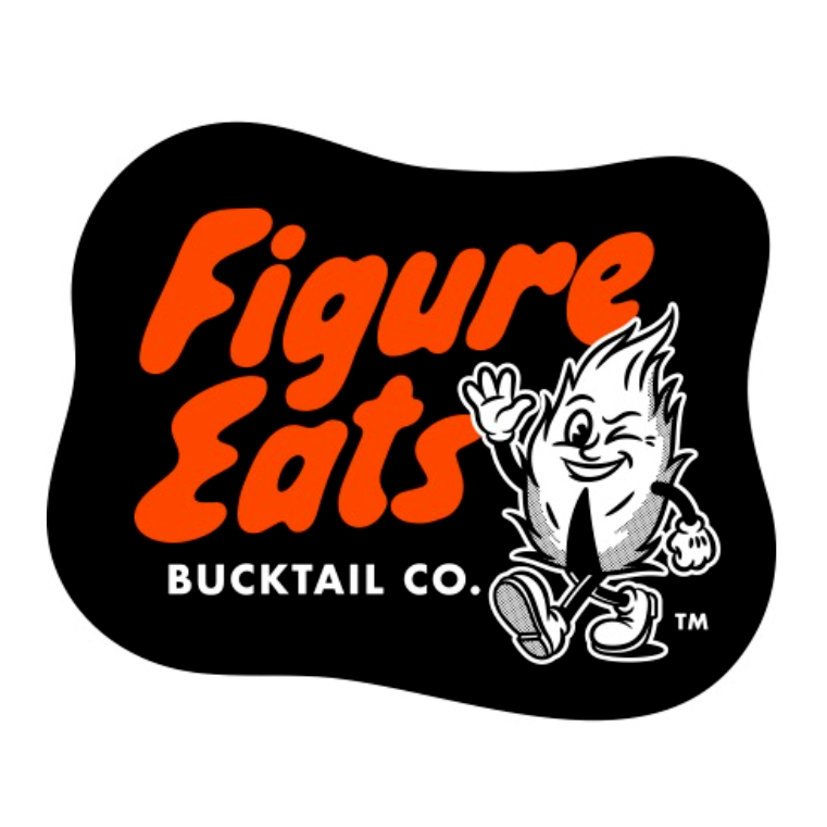 Figure Eats Blob Sticker